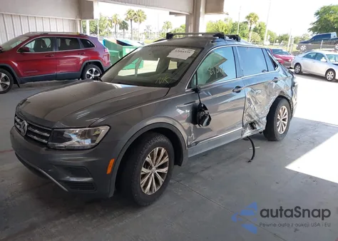 2018 Volkswagen Tiguan 2.0T Se/2.0T Sel from USA, damaged, VIN 3VV3B7AXXJM213579